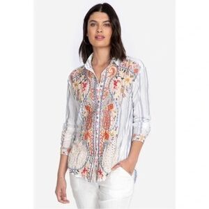 Johnny Was Workshop Tikal oversized shirt